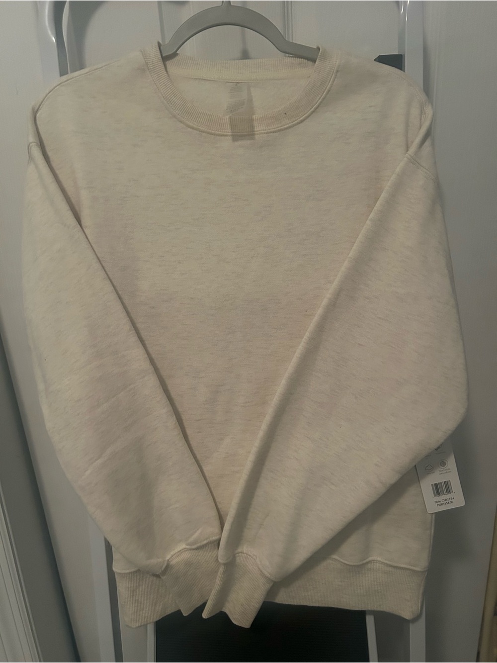 Harmony Balance Everyday Crewneck Sweatshirt — Light Beige